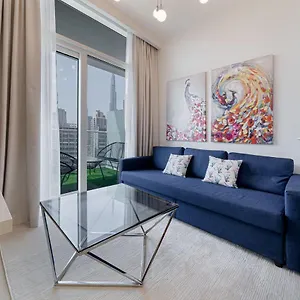 Alluring 1 Bd In Business Bay With Burj Khalifa View Апартаменты